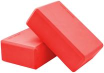 Jogas bloks SportVida Eco EVA, 15 cm, rozā krās.