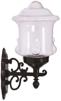 Õue seinavalgusti Opviq BAP-68189-BSY-M4, 60W, E27, IP65, must v., 27 cm x 43 cm