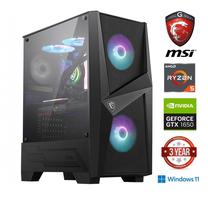 Stacionarus kompiuteris Mdata Gaming 5600G, 256 GB, DDR4 16 GB, SSD 256 GB, Nvidia GeForce GTX 1650 4 GB GDDR6, Windows 11 90301353