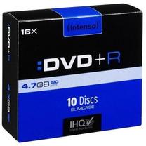 Ierakstāms kompaktdisks Intenso, 4.7 GB, 10gab.