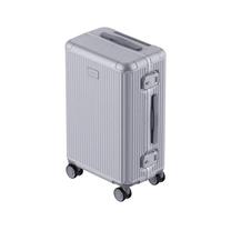 Ceļojumu koferi Xiaomi BHR9078GL, sudraba krās., 43.8 x 26 x 69 cm