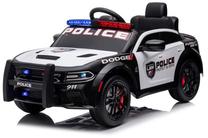 Vaikiškas elektromobilis Lean Cars Dodge Charger Police, balta sp./juoda sp.