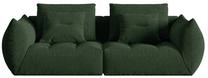 Modulinė sofa Micadoni Bloom, žalia sp., 232 x 106 cm x 95 cm