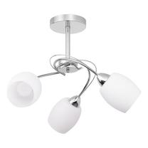 Valgusti lagi Spot-Light Pisa, E27, 3 x 60 W, valge v. / kroom v.