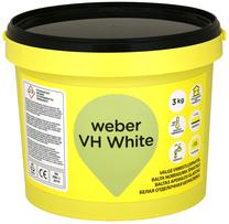 Sausais špakteles maisījums Saint-Gobain Weber VH, izlīdzinošs, balta krās., 3 kg