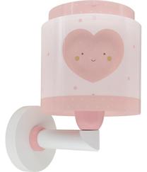 Valgusti seinale Dalber Baby Dreams Heart 76019S, E27, 1 x 15 W, valge v./roosa v. / valge v.