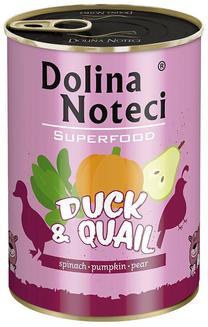 Влажный корм для собак Dolina Noteci, мясо утки, 0.4 кг