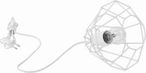 Настольные лампы TK Lighting Diamond 3072, E27, 15Вт, белый цв./белый цв.