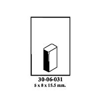 Birstīte Vagner SDH, 8 mm x 5 mm x 15.5 mm