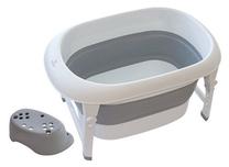 Vaikiška vonelė BabyDan Foldable, pilka sp., 80 cm