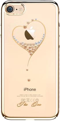 Telefona vāciņš Kingxbar, zelta krās., Apple