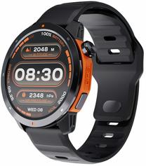Viedais pulkstenis Kiano Watch Xtreme 46mm, melns krās.
