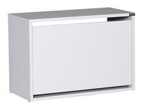 Batų spintelė Kalune Design SHC-110-BB-1, balta sp., 60 cm x 30 cm x 42 cm