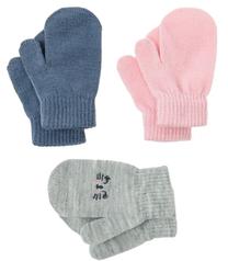 Dūraiņi komplekts, meitenēm/mazuļiem Cool Club 7430030, zila krās./rozā krās./pelēka krās., 74/86
