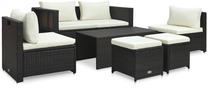 Lauko baldų komplektas VLX 6 Piece Garden Lounge Set With Cushions