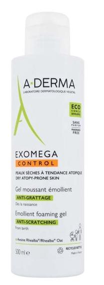 Очищающий гель для лица A-Derma Exomega Control, 500 мл