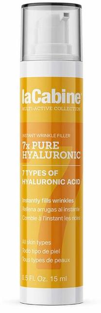 Veido kremas La Cabine 7x Pure Hyaluronic Instant Wrinkle Filler, 15 ml, 35+