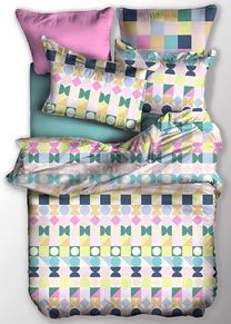 Patalynės užvalkalų komplektas DecoKing Basic, įvairių spalvų, 155 x 220 cm