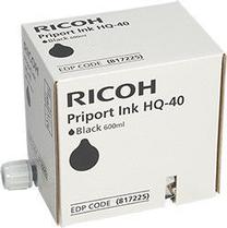 Rašalinio spausdintuvo kasetė Ricoh HQ 40, juoda sp., 600 ml
