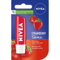 Lūpu balzams Nivea Strawberry Shine, 4.8 g, -
