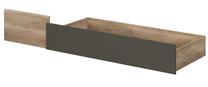 Patalynės dėžė Malcolm S325-SZU-DAMO/SZW, ruda sp./pilka sp., 123 x 56.5 cm