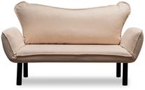 Sofa-lova Hanah Home Chatto 859FTN1228, kreminė sp., 140 x 65 cm x 70 cm