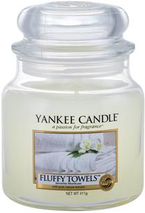 Svece, aromātiskā Yankee Candle, 65 h, balta krās.