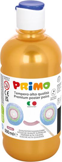 Piešimo rinkinys guašas Primo Premium, 500 ml, geltona sp., 1 sp.