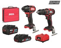 Akumuliatorinių įrankių komplektas Skil 3350EA 18V 2.0+4.0Ah