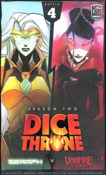 Kāršu spēle Roxley Games Dice Throne Season Two Seraph v. Vampire Lord, EN