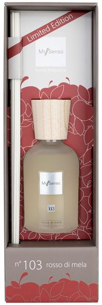Gaisa atsvaidzinātājs My Senso Premium Limited Edition Red Apple, 240 ml Caurspīdīga krās.