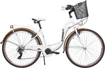 Dviratis miesto Azimut Vintage TX-7, 28 ", 17'' rėmas, balta sp./juoda sp./kreminė sp.