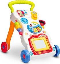 Prekė su pažeista pakuote. Stumiamas žaislas Toyz Rainbow Musical Pusher, 45 cm, įvairių spalvų