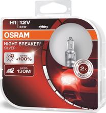 Automobilio lemputė Osram Night Breaker 64150NBS, halogeninė, balta sp./sidabro sp., 12 V