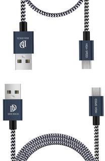 Laidas Dux Ducis, Micro USB/USB, mėlyna sp.