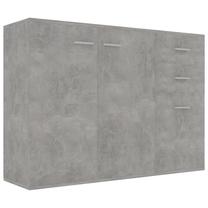 Komoda VLX 800697, pilka sp., 75 cm x 105 cm x 30 cm