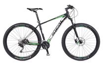 Dviratis kalnų Ideal, 29 ", 21" rėmas, juoda sp./žalia sp.