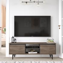 TV galds Kalune Design AR1 - CA, antracīta krās./brūna krās., 140 cm x 35.5 cm x 48.1 cm