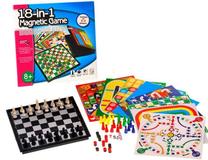Stalo žaidimų rinkinys Magnetic Game 18in1