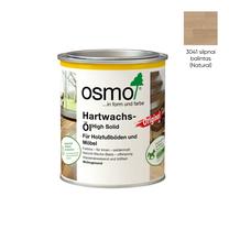 Medienos aliejus Osmo Hardwax 3041,natūrali silpnai balinta, 0.75 l