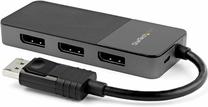 USB sadalītājs StarTech DisplayPort MST MST14DP123DP Displayport, Displayport, melna krās.