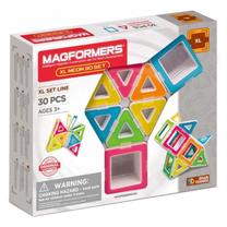 Магнитный конструктор Magformers XL Neon Set, 30 шт.