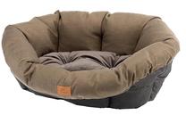 Gyvūnų guolių užvalkalas Ferplast Sofa' Tweed, ruda sp., 85 x 62 x 28,5 cm