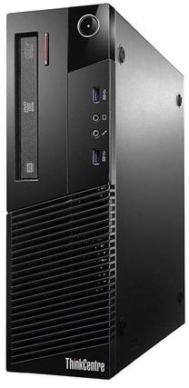 Stacionarus kompiuteris Lenovo ThinkCentre M83 SFF, atnaujintas Intel® Core™ i5-4460, 500 GB, DDR3 8 GB, HDD – 500 GB, Nvidia GeForce GT 1030 2 GB GDDR5, Windows 10 Pro RM13761P4