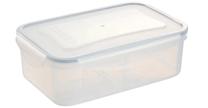Toidukarp Tescoma Freshbox, 1.2 l, läbipaistev v./valge v.