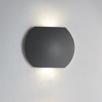 Sieninis lauko šviestuvas Searchlight 0914GY, 5W, LED, IP65, pilka sp.