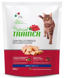 Sausas kačių maistas Natural Trainer Adult Chicken, vištiena, 0.3 kg