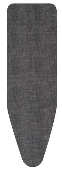 Gludināmo dēļu pārvalks Brabantia, 124 cm x 45 cm, melna krās.
