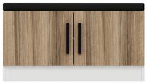 Batų spintelė Kalune Design Noah 8298, riešuto sp., 35 cm x 90 cm x 50 cm