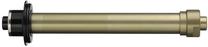 Ось Novatec Multi-QR 10x135mm 140186, металл, золотой цв./черный цв.